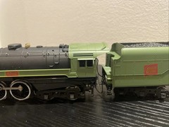 MEHANO POWERED 4-6-4 STEAM ENGINE CANADIAN NATIONAL CN RAIL LOCOMOTIVE HO SCALE