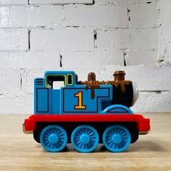 Chocolate Covered Thomas & Friends Take n Play Along Diecast Push Metal Trains