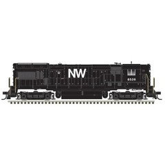 Atlas 10004273 Silver Norfolk & Western U30B Diesel Locomotive #8326, HO Gauge