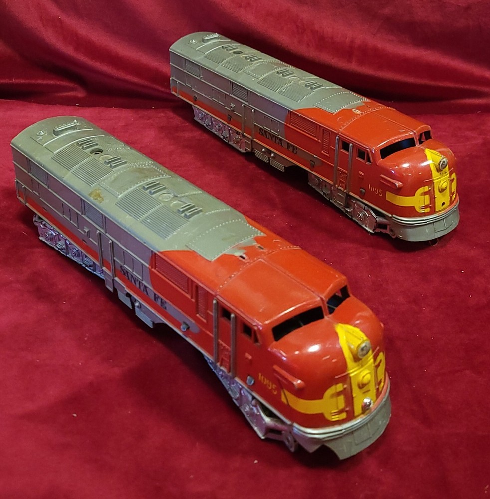 BACHMANN SANTA FE 1095 Locomotives VTG Model Train 1970s