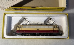 Vintage German Trix Express HO Electric Locomotive 52-2448-00 w/Box Manual Video