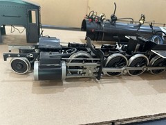 Accucraft 2-8-0 Steam Loco For Parts Or Restoration G Scale, EX Wheel Set