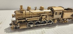 Pacific Fast Mail HO Scale Brass Union Pacific 2-8-0 Steam Loco Undecorated