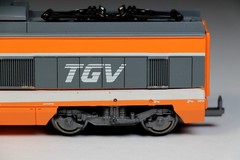 Jouef TGV 23084 Train Grande Vitesse HO Scale Electric Train 8800 Engine in Box