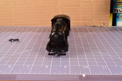0-4-0 Steam Loco Yard Switcher, working condition, tender w/cosmetic issues VAL