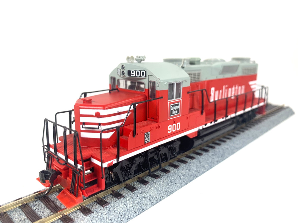 Proto 2000 HO 8122 CB&Q GP20 Locomotive #900 w/ dynamic brakes- DCC installed