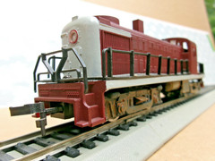 HO AHM RS-2 Diesel Loco .. Running .. Modified .. Connecticut Railway & Lighting