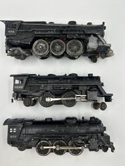 Vintage Lionel O Gauge Steam Locomotive Lot of 3 Parts Repair Restore Untested