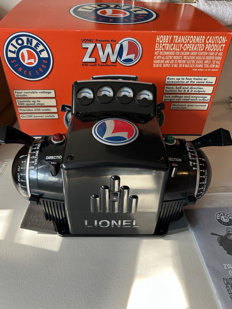 LIONEL ZW-L 620 WATT TRANSFORMER TMCC / Legacy 6-37921 NEW