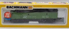 BACHMANN HO BURLINGTON NORTHERN EMD F9 DIESEL LOCOMOTIVE #9710, Excellent Cond