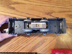 Marx Freight Train Set with #588 New York Central Switcher Locomotive Runs well