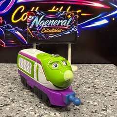 Chuggington Die-Cast Koko Train Engine Green Purple Learning Curve 2010 LC54002