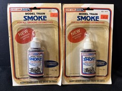 Lot of 2 NEW NOS NIB Vintage Life-Like Model Train Smoke 1 oz. #1417