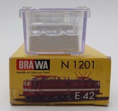 Brawa 1201 N Scale Deutsche Bundesbahn Electric Locomotive LN/Box