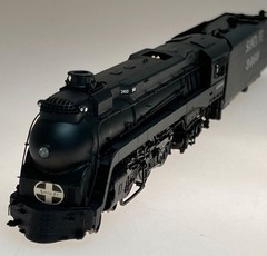 Broadway Limited 7358 HO Scale ATSF Blue Goose Fantasy Paint Scheme #3460