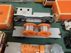 Lionel Postwar O-27 Gauge 1521WS 2065 Steam Engine Freight Set with Orig Boxes