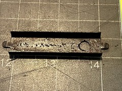 Marx Train Santa Fe 1095 Diesel Locomotive Engine CENTER CROSS BRACE PART LOT C