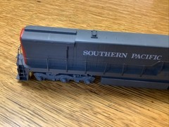 Unknown Brand Southern Pacific 7151 Ho Locomotive Used Tested