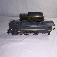 Union Pacific 8102 O Gauge 4-6-2 Steam Locomotive Black Yellow Tender 1:48