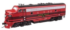 Walthers 11409 EMD F7 A Locomotive – Standard DC – Lehigh Valley #574 HO Scale