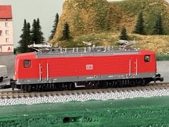 Marklin 88432 Z Scale DB Class 143 Electric Locomotive 5-Pole LED Excellent