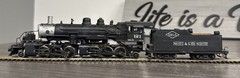 Pacific Fast Mail HO Brass Mallet 2-6-6-2 Steam Locomotive Custom Painted/Used!
