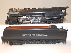 KTM JAPAN “O” BRASS 2 RAIL HUDSON 4-6-4 NEW YORK CENTRAL #5433 HIGHLY DETAILED