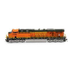 Athearn Genesis ATHG83201 HO BNSF #7700 ES44DC Tsunami2 Locomotive DCC Sound NIB