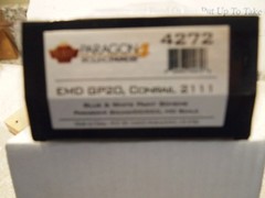BROADWAY LIMITED 4272 CONRAIL GP20 ROAD NO. CR 2111 w/SOUND FOR DC & DCC