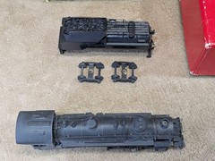 Westside Models B&O Baltimore & Ohio Q-4b 2-8-2 w/ Aux Tender READ DESCRIPTION
