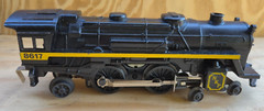 Lionel 1986 Die Cast 4-4-2 Steam Locomotive 0-Scale NKP 8617