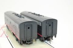Stewart HO SP Southern Pacific Black Widow EMD F7 AB Locomotive Set DCC Ready