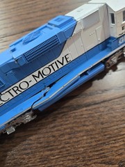 Athearn HO Scale GP 60 EMD Demonstrator unpowered EMD 5 Locomotive Work (N3)