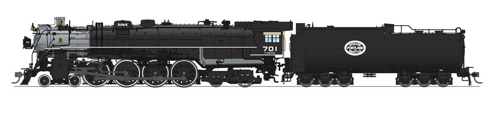 HO SP&S E-1 4-8-4 #701 As Del. HYBRID
