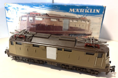 Märklin HO Train 3035 Electric Locomotive Original 1960s Packaging Marklin