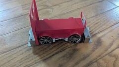 MDC G Scale Assembled Rail Speeder #2000 Maintenance of Way DC Powered