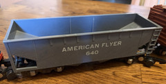 American Flyer Set 501-T 302 AC Steam Locomotive Reading Lines W/ 3 Cars & Track