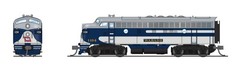 Broadway Limited 7785 N Wabash EMD F7A Diesel Locomotive w/Sound/DC/DCC #1104A