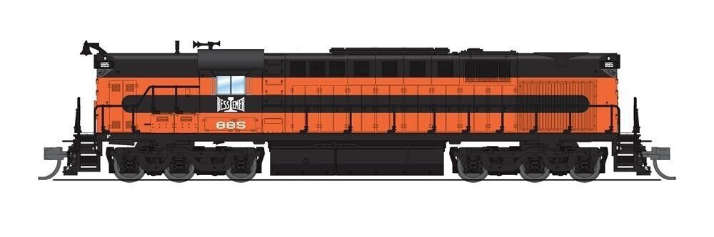 BROADWAY LTD. N GAUGE ALCO RSD-15 B&LE #885 DC/DCC/SOUND PARAGON 4 PN 6614