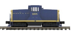 MTH PREMIER SANTA FE 44 TON SWITCHER DIESEL ENGINE PS3 O SCALE TONNER