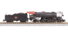 Broadway Limited 7985 N Scale CBQ Heavy Pacific 4-6-2 Steam Locomotive #2952