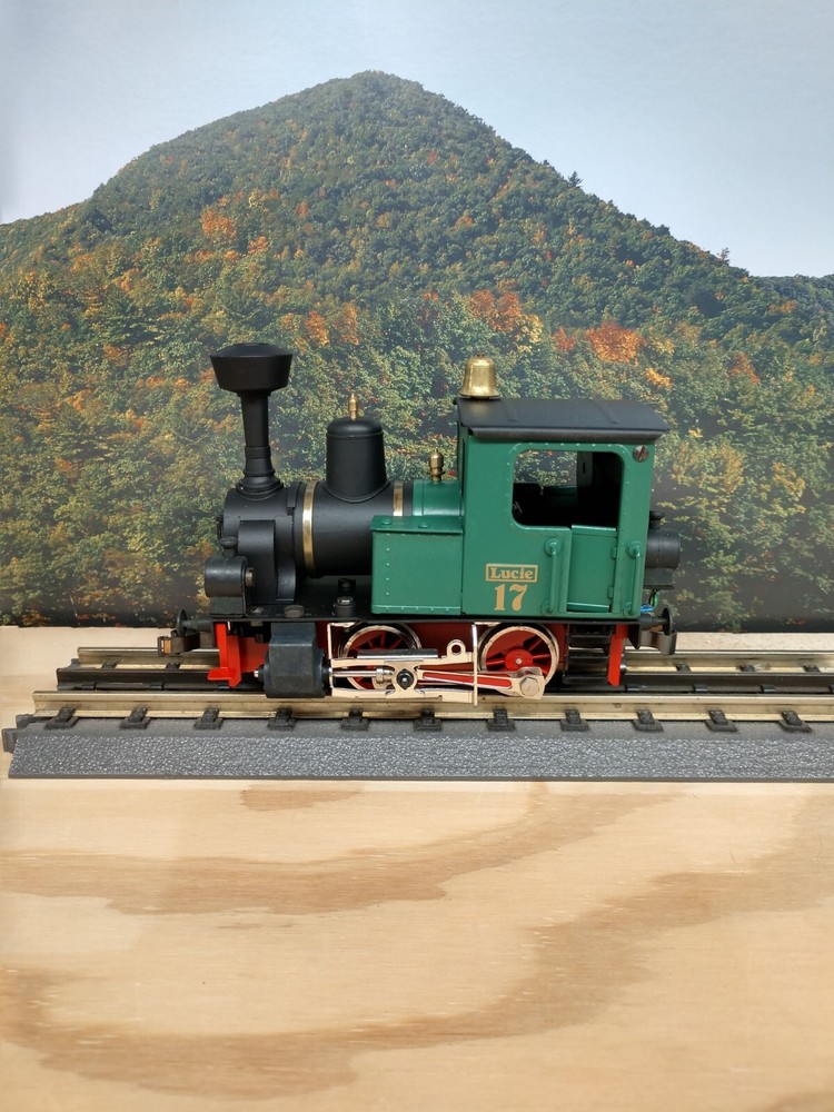 ETS O scale 0-4-0 steam loco 2 rail DC – item #125 – NEW