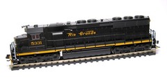 Denver & Rio Grande Western EMD SD45 #5325 DCC/SoundTraxx Atlas 40005598 N Scale