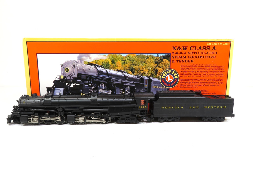 Lionel 6-28052 N&W Class A 2-6-6-4 Steam Locomotive LN