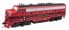 11409 Walthers Mainline EMD F7 A – Standard DC Lehigh Valley #574
