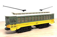 O 3-rail LATL Double Truck Trolley – AC 3-Rail – Atlas O – Excellent