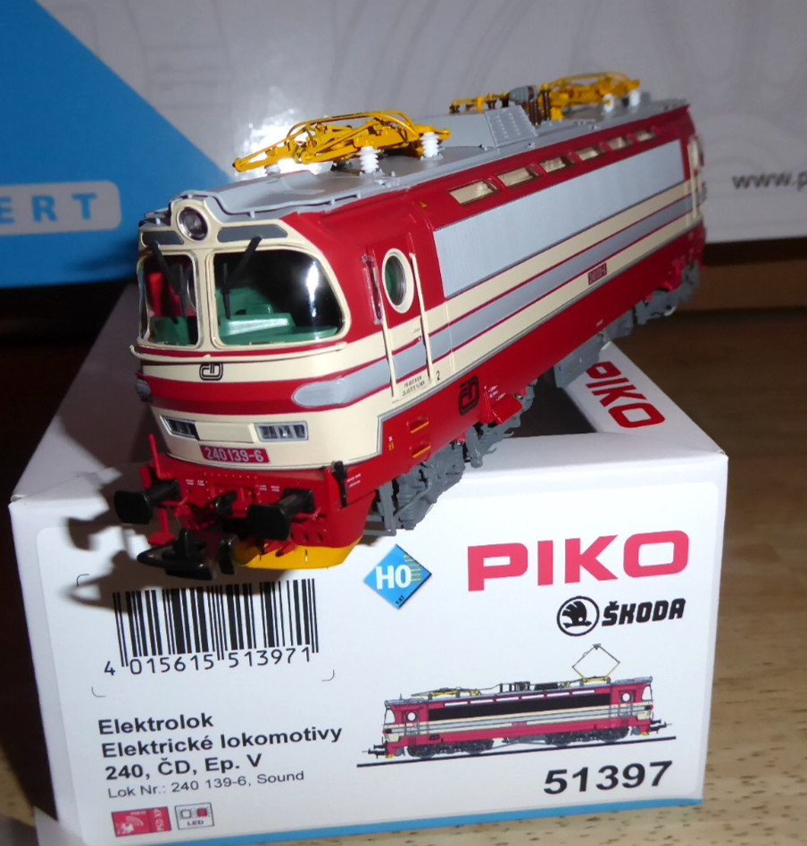 Piko 51397 H0 DCC Sound Locomotive Br 240 Laminatka Of The CD Epoch 5/6 IN Ob