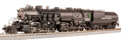 Broadway Limited ~ HO Scale ~ Union Pacific UP 2-8-8-0 Bullmoose DCC Sound Smoke