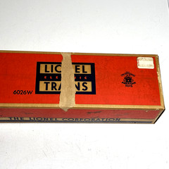 Lionel Post War 2-6-4 Locomotive #2016 and #2026W Whistle Tender O-27 With Boxes