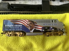 HO Obama Presidential Train Set of 3 Hawthorne Village rare collector